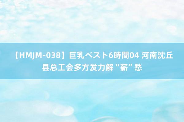 【HMJM-038】巨乳ベスト6時間04 河南沈丘县总工会多方发力解“薪”愁